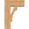 Ekena Millwork Westlake Block Smooth Bracket w/ Offset Brace, Western Red Cedar, 7 1/2"W x 18"D x 26"H BKT0806X18X26WTL05SWR - alternate 4